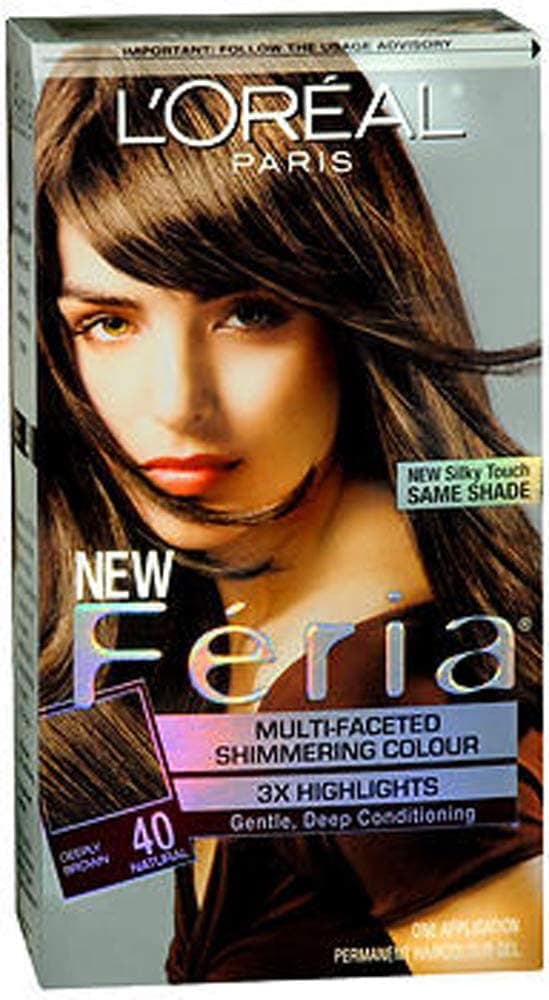 L'Oreal Feria Haircolor, Espresso 40, 1 Application by L'Oreal Paris