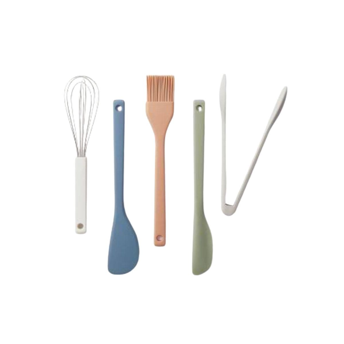 Figmint Silicone Mini Kitchen Utensil Set of 5