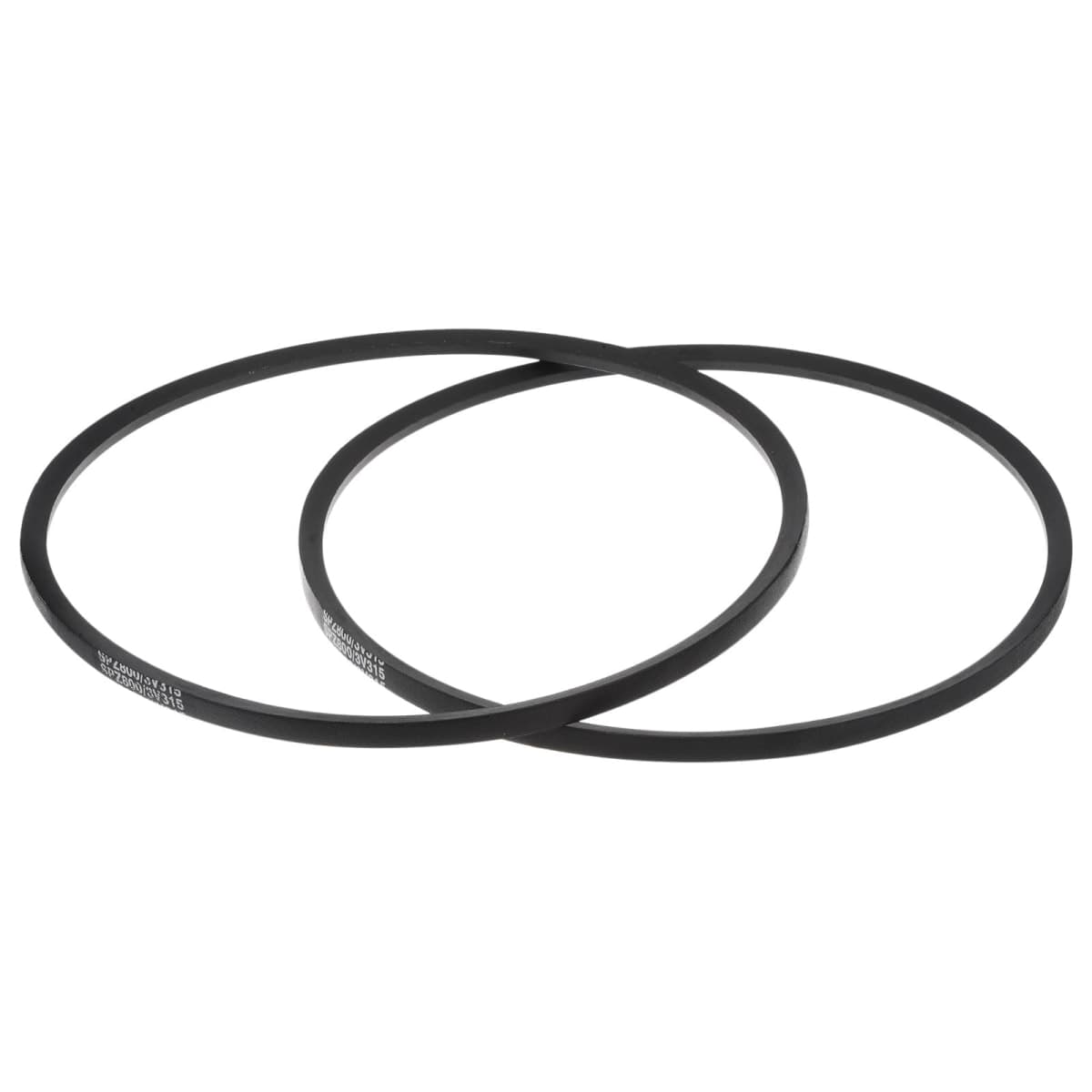 uxcell 3V355 Rubber V Belts 35.5" Length x 0.38" Width x 0.31" Thick, Industrial Power Transmission Belt, 2pcs