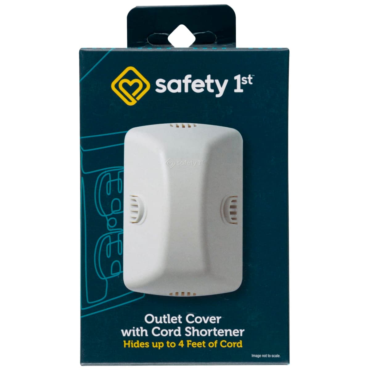 Safety 1st Outlet Cover with Cord Shortener