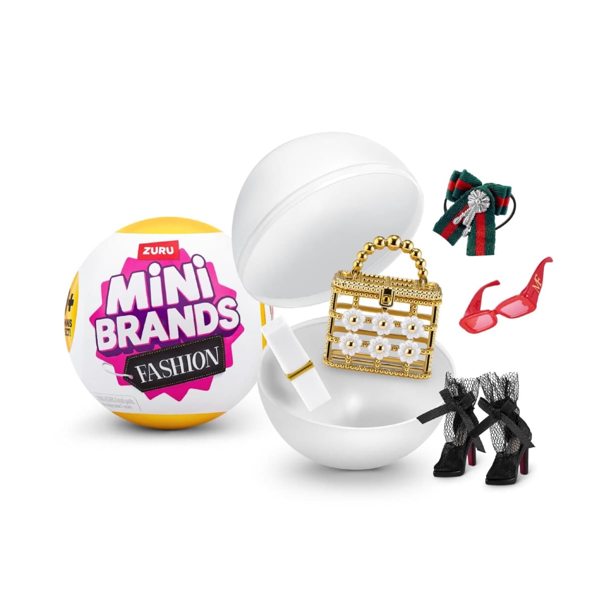 Mini Brands Fashion Series 3 by ZURU, Collectible Mystery Capsule, Toy for Girls, Realistic Miniature Baby, Playset and Accessories