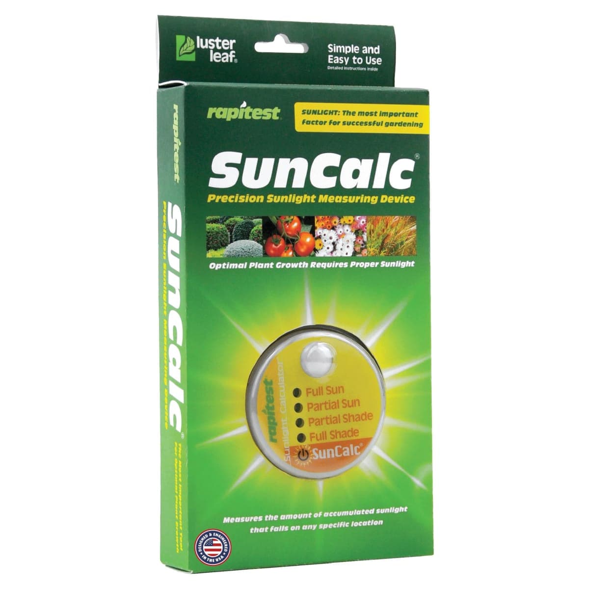 Luster Leaf 1875 Rapitest Suncalc Sunlight Calculator