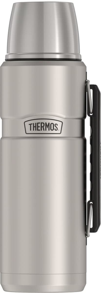 Thermos Stainless King 40 Ounce Beverage Bottle, Stainless Steel - For P...