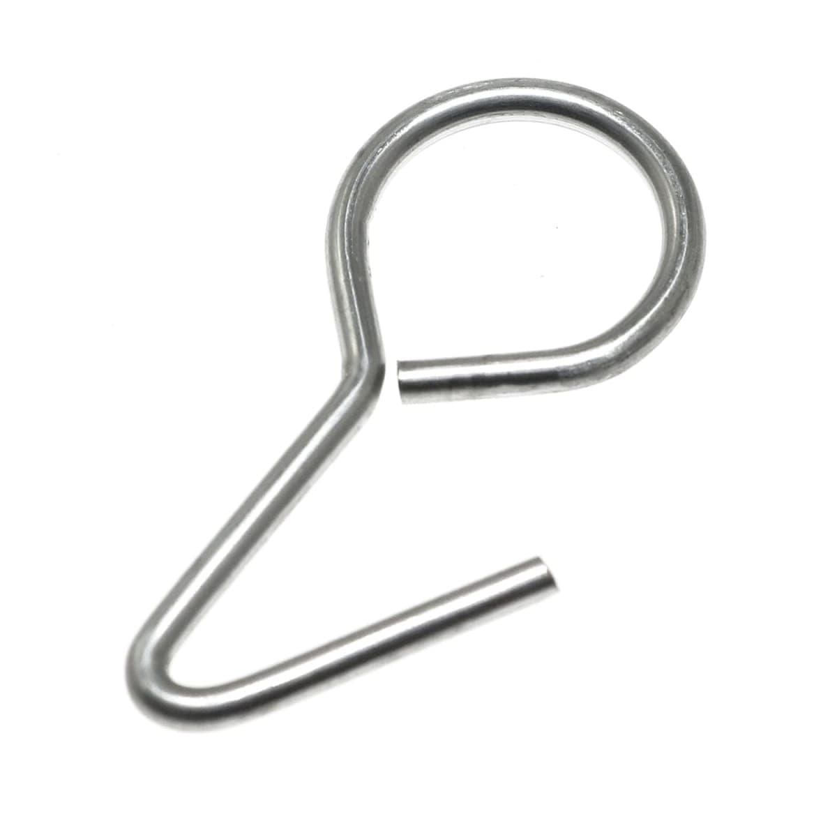Maxmoral Car Seat Cover Hooks 50pcs Steel Vehicle Seat Pad Fixing Hanger Metal Hooks Car Seat Cover Part, Silver Tone