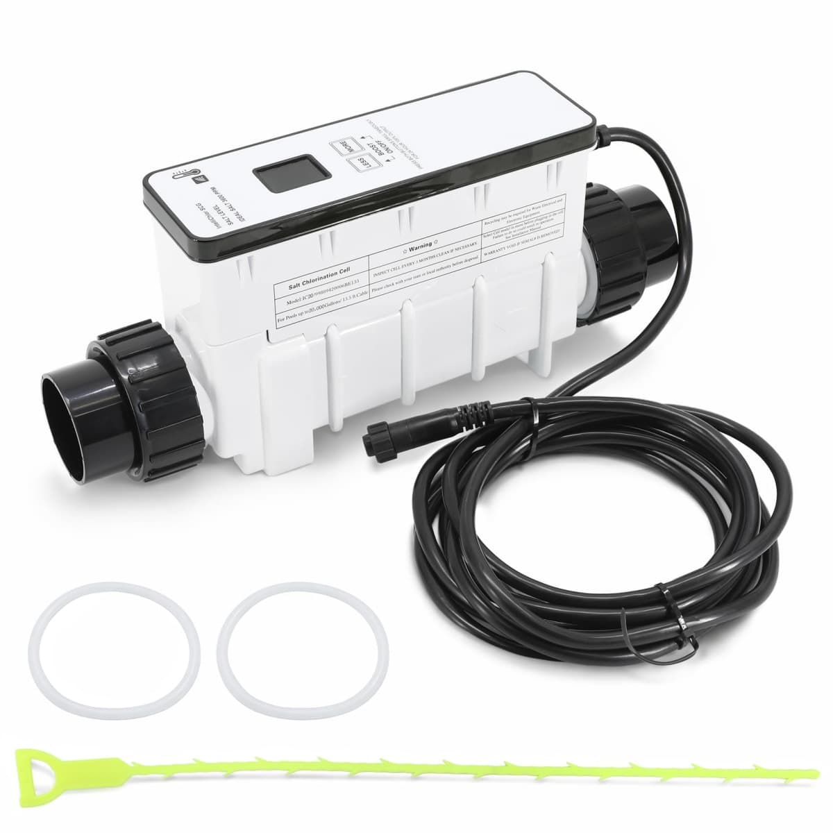 IC20 Salt Cell Saltwater Chlorine Generator,Replacement Cell Fit for Pentair IntelliChlor IC20,EC-520554 520554 Power Center,Salt Chlorinator System for Inground Pools up to 20,000 Gallons