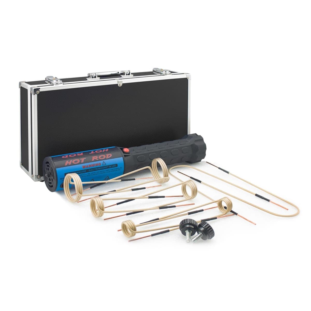 Pakowin Heater Induction Tool - 1200W 110V Handheld Heater Bolt Removal with 8 Coils and Portable Storage Box, handhotrod