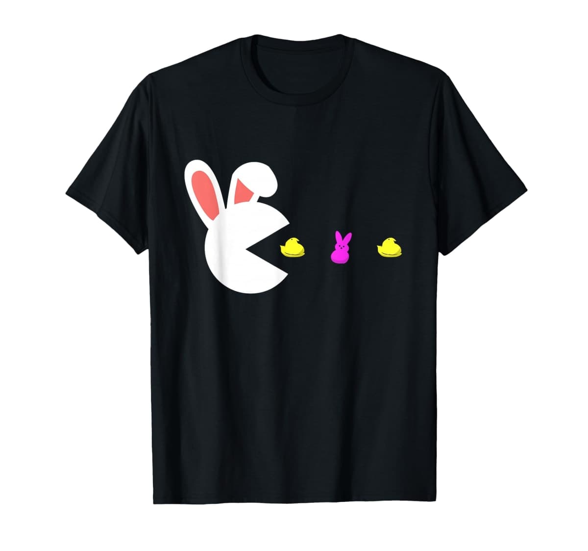 Funny Easter Shirt for Men Women - Cute Video Gamer Bunny Chicks Tee T-Shirt
