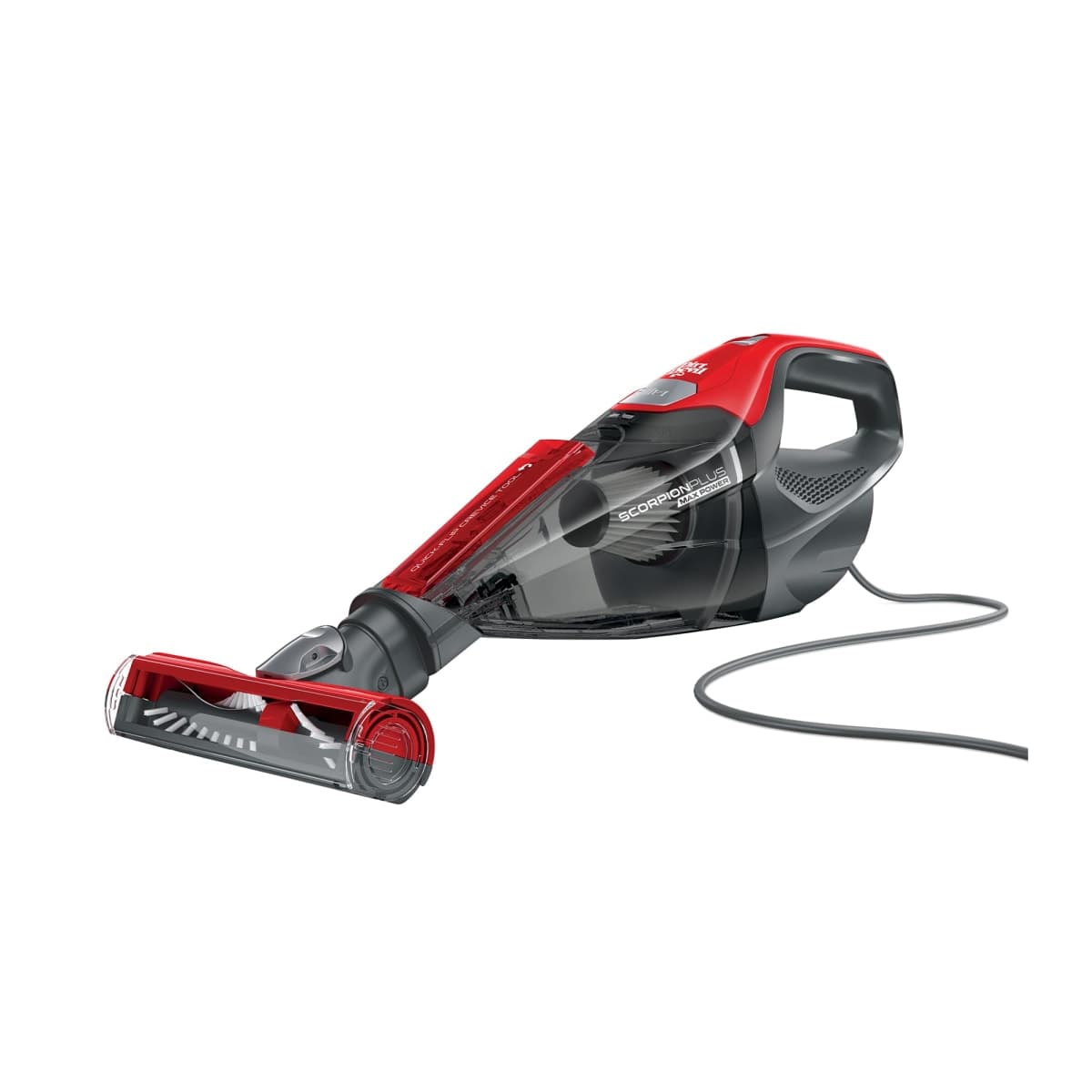Dirt Devil Scorpion Plus Handheld Vacuum Cleaner, Red
