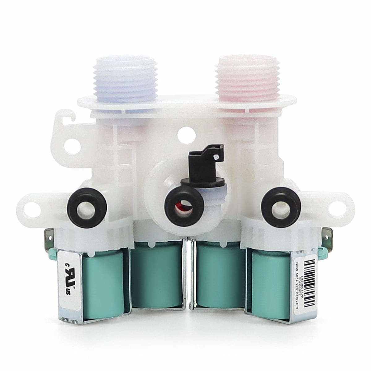 W11165546 Washer Water Inlet Valve(GENUINE ORIGINAL), Compatible with Whirl.pool Ke.nmore Washing Machine - Replaces W10758828, W10839828, W11096267, W11165546VP, AP6284346-10 Years Warranty