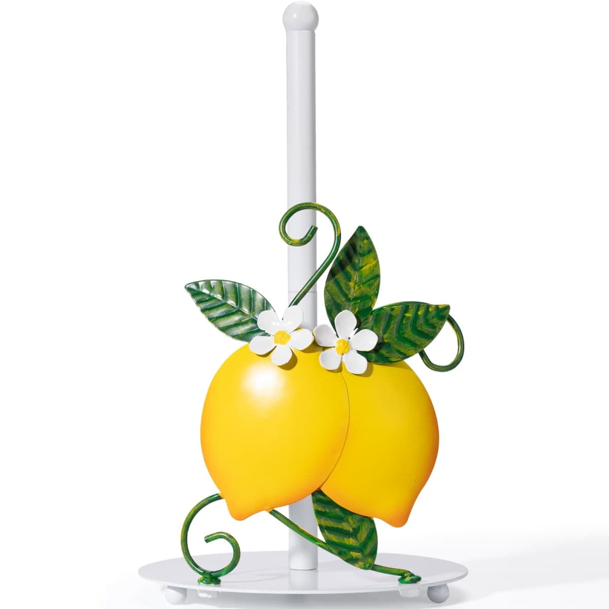 Shinlar Lemon Paper Towel Holder Countertop for Kitchen, 3D Handmade