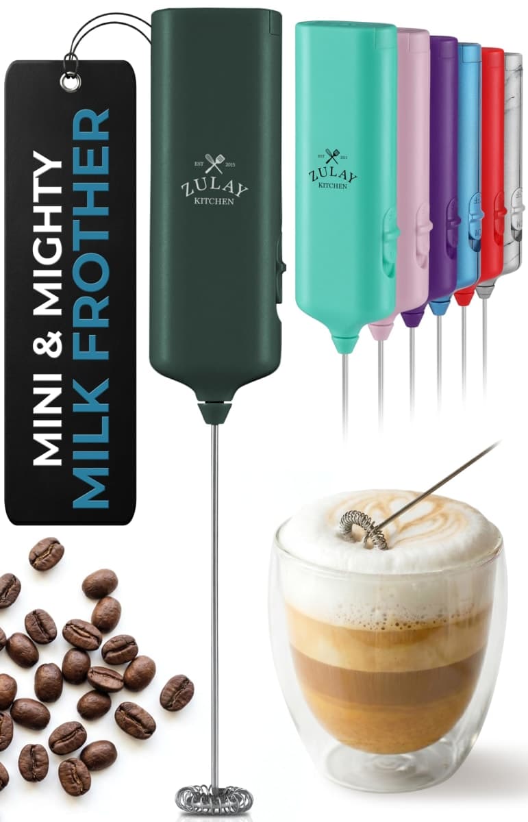 ZK Milk Frother Mini Froth - Emerald