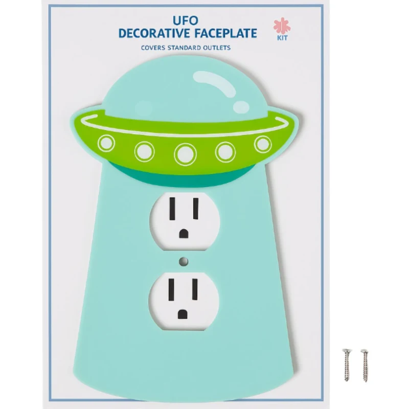 UFO Decorative Wall Plate