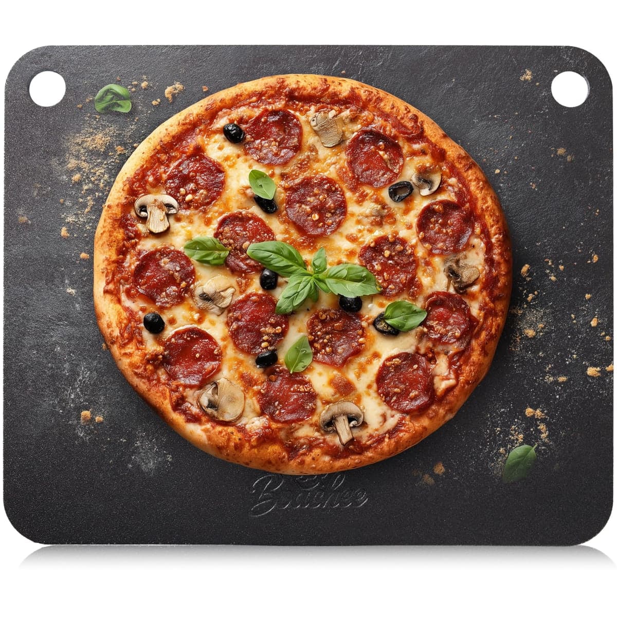 BOACHEE Pizza Steel – 16"x13.4"x¼" Carbon Steel